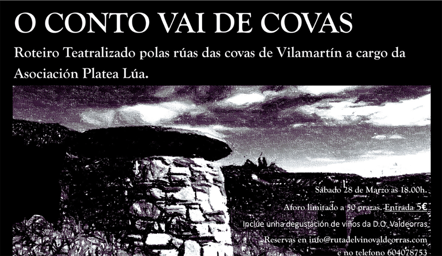 Cartel roteiro teatralizado.