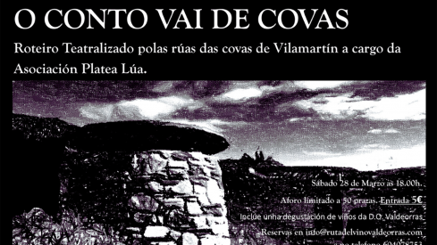 Cartel roteiro teatralizado.