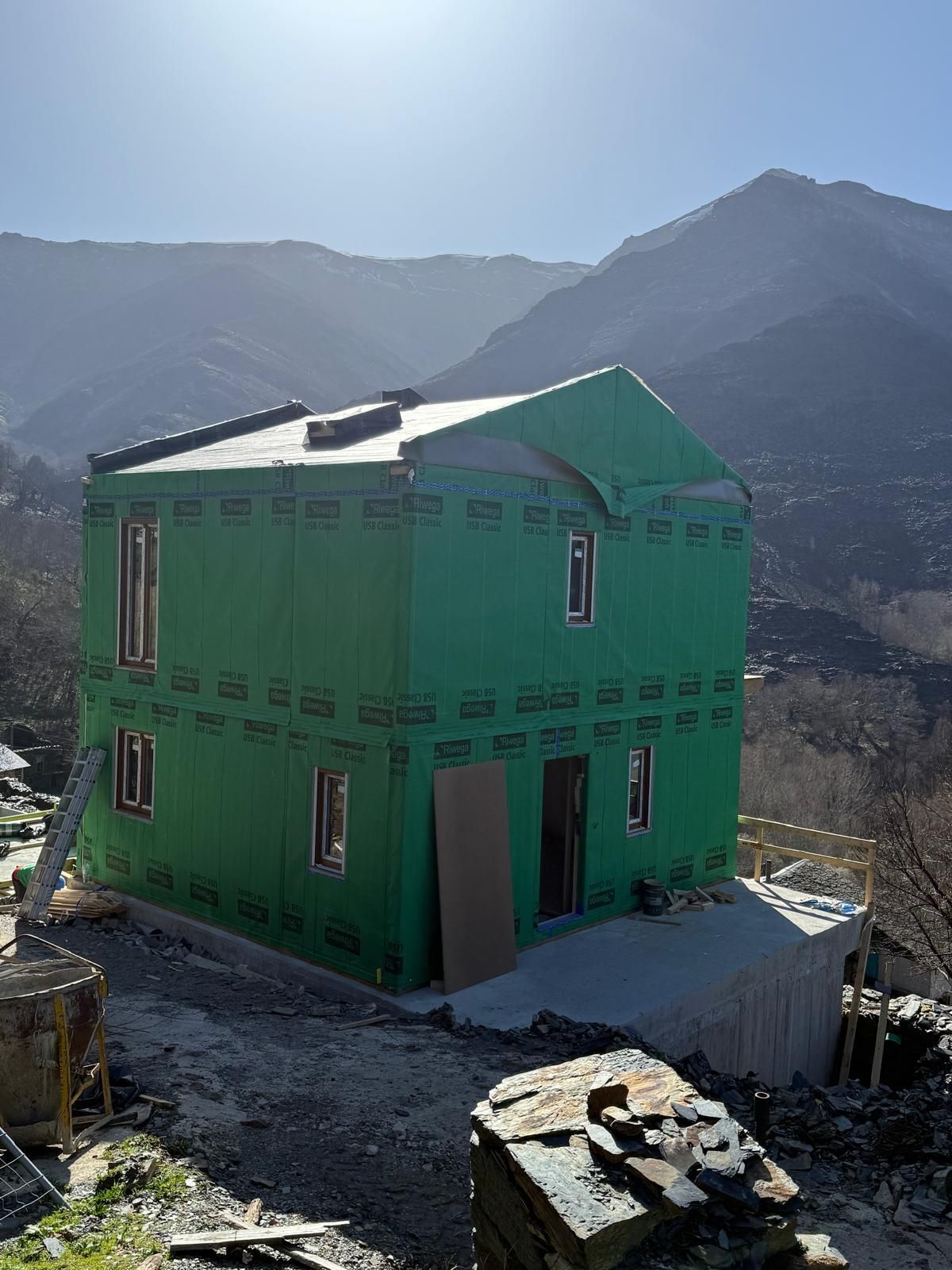 Reconstrucción de Lusio. Fotos Medgón 