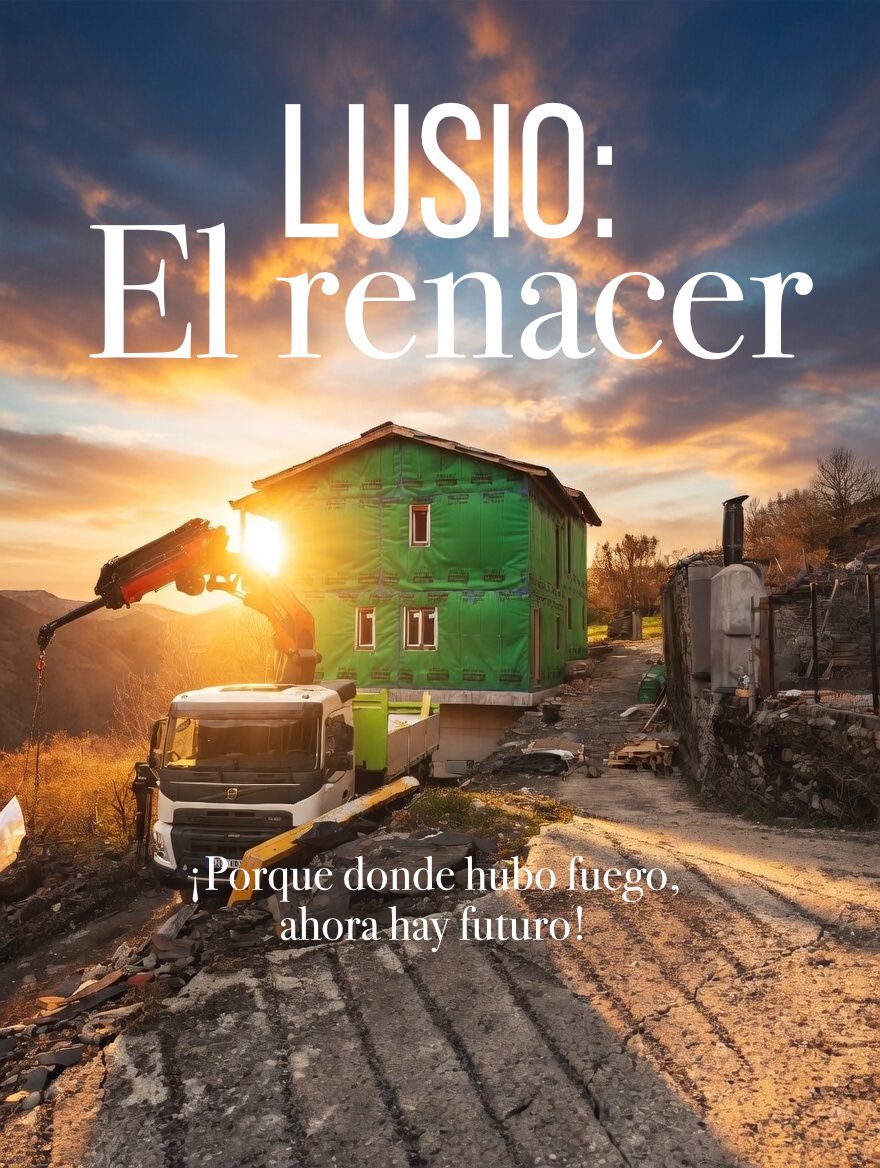 Reconstrucción de Lusio. Fotos Medgón