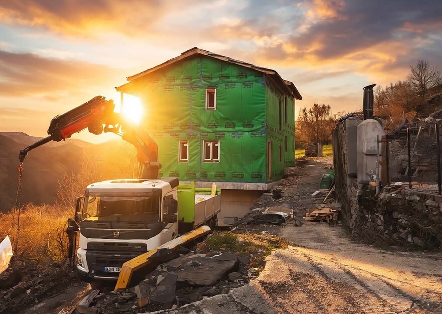 Reconstrucción de Lusio. Fotos Medgón