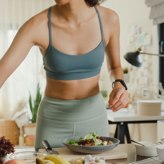 Imagen de archivo de una alimentación saludable 