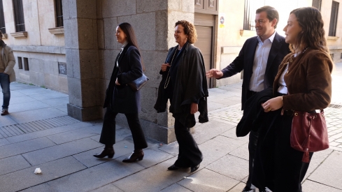 Jesús Formigo / ICAL. El candidato del PP a la presidencia de la Junta de Castilla y León, Alfonso Fernández Mañueco, vota en Salamanca