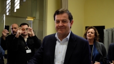 Jesús Formigo / ICAL. El candidato del PP a la presidencia de la Junta de Castilla y León, Alfonso Fernández Mañueco, vota en Salamanca Jesús Formigo / ICAL. El candidato del PP a la presidencia de la Junta de Castilla y León, Alfonso Fernández Mañueco, vota en Salamanca