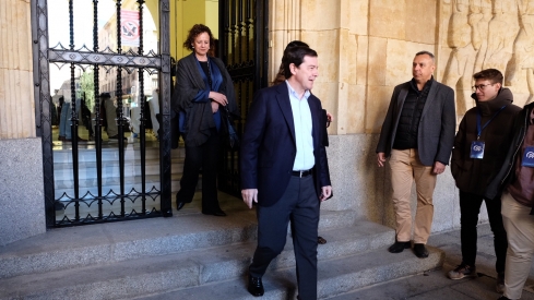 Jesús Formigo / ICAL. El candidato del PP a la presidencia de la Junta de Castilla y León, Alfonso Fernández Mañueco, vota en Salamanca Jesús Formigo / ICAL. El candidato del PP a la presidencia de la Junta de Castilla y León, Alfonso Fernández Mañueco, vota en Salamanca