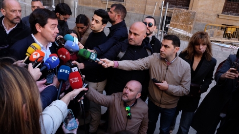 Jesús Formigo / ICAL. El candidato del PP a la presidencia de la Junta de Castilla y León, Alfonso Fernández Mañueco, vota en Salamanca Jesús Formigo / ICAL. El candidato del PP a la presidencia de la Junta de Castilla y León, Alfonso Fernández Mañueco, vota en Salamanca