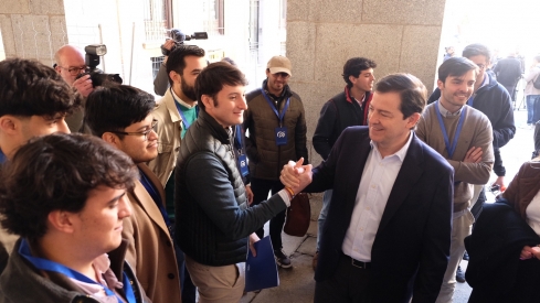 Jesús Formigo / ICAL. El candidato del PP a la presidencia de la Junta de Castilla y León, Alfonso Fernández Mañueco, vota en Salamanca Jesús Formigo / ICAL. El candidato del PP a la presidencia de la Junta de Castilla y León, Alfonso Fernández Mañueco, vota en Salamanca