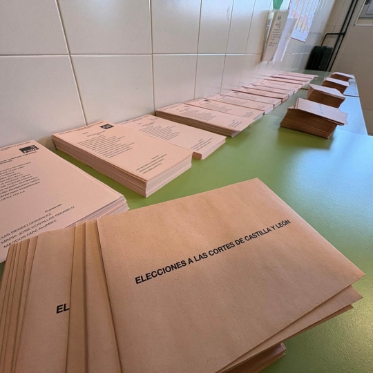 Votaciones en El Bierzo