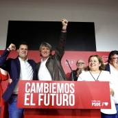 Miriam Chacón  ICAL. El candidato a la Presidencia de la Junta, Carlos Martínez, valora los resultados electorales