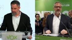15M | Abascal y Pollán ya deslizan que Vox "va a formar gobierno" en Castilla y León, Aragón y Extremadura 15M | Abascal y Pollán ya deslizan que Vox "va a formar gobierno" en Castilla y León, Aragón y Extremadura