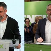 15M | Abascal y Pollán ya deslizan que Vox "va a formar gobierno" en Castilla y León, Aragón y Extremadura