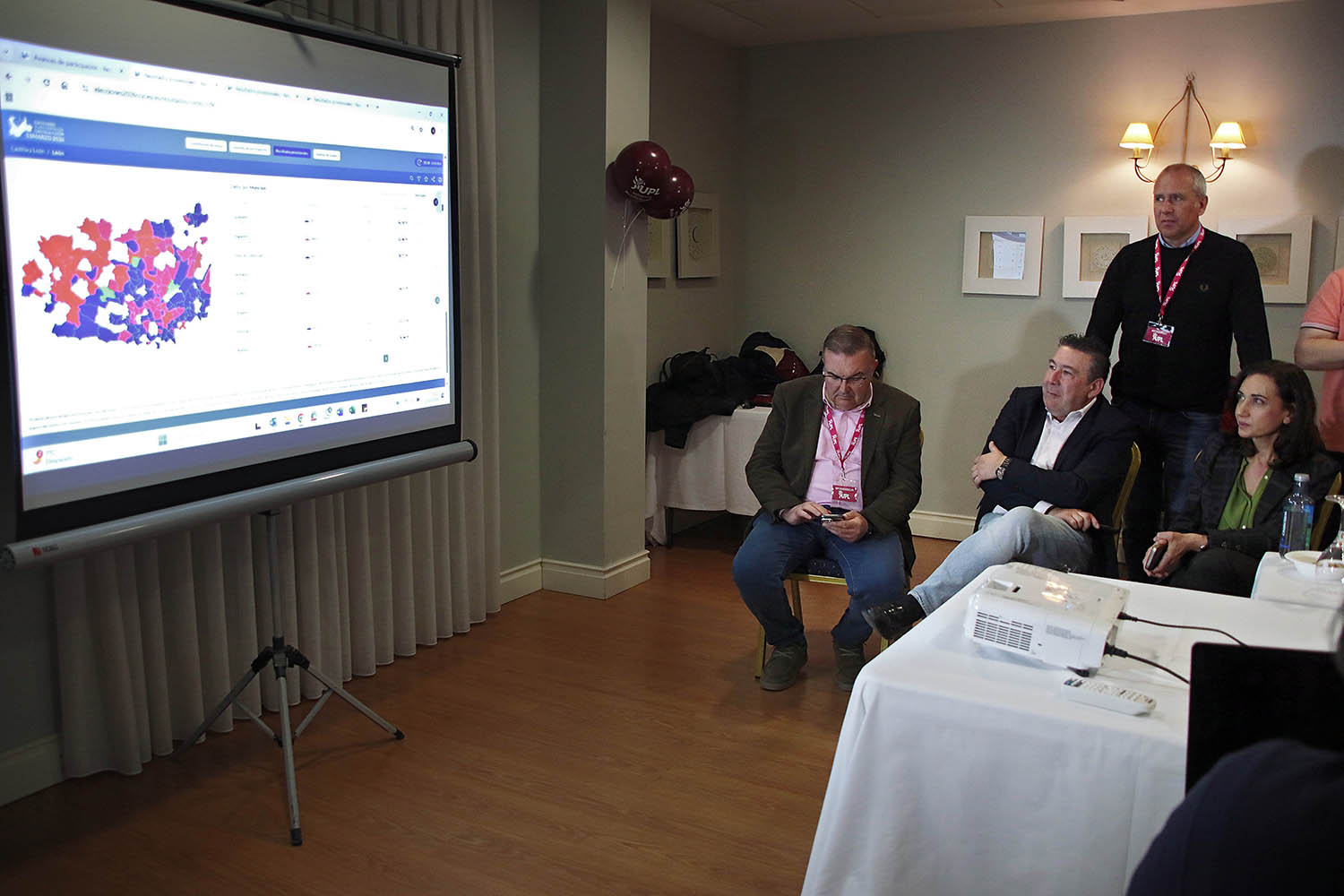 Cupula de UPL reacciona a los primeros resultados de las elecciones