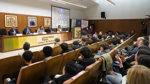 César Sánchez / ICAL. Inauguración del AgentCamp en el Campus de Ponferrada
