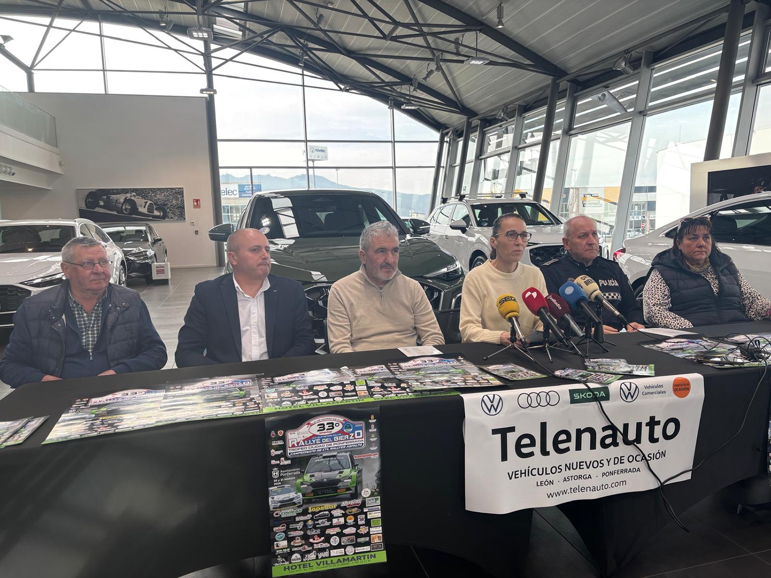 Presentación de la 33ª edición del Rallye del Bierzo