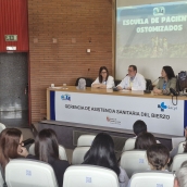 Inauguración de la Escuela de Pacientes Ostomizados de la Gasbi en el Hospital El Bierzo.