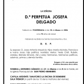 PERPETUA  JOSEFA  DELGADO 