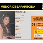 Menor desaparecida en León | Foto: Centro Nacional de Personas Desaparecidas (CNDES)