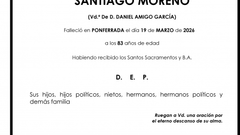 MARIA ROSA SANTIAGO MORENO