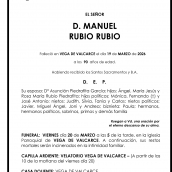 MANUEL RUBIO RUBIO