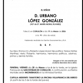 URBANO  LÓPEZ  GONZÁLEZ 