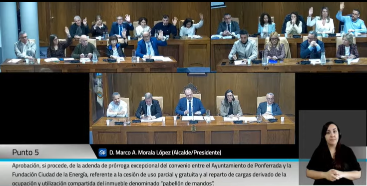 Pleno de este viernes en el Ayuntamiento de Ponferrada Pleno de este viernes en el Ayuntamiento de Ponferrada