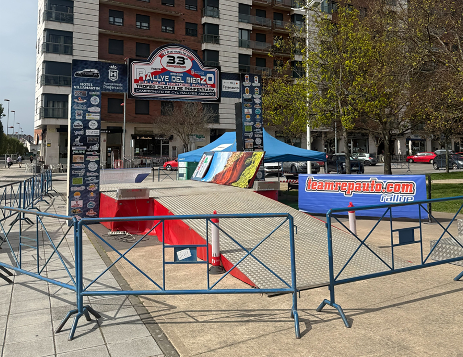 Podium Rallye de Bierzo Ciudad de Ponferrada Podium Rallye de Bierzo Ciudad de Ponferrada