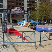 Podium Rallye de Bierzo Ciudad de Ponferrada