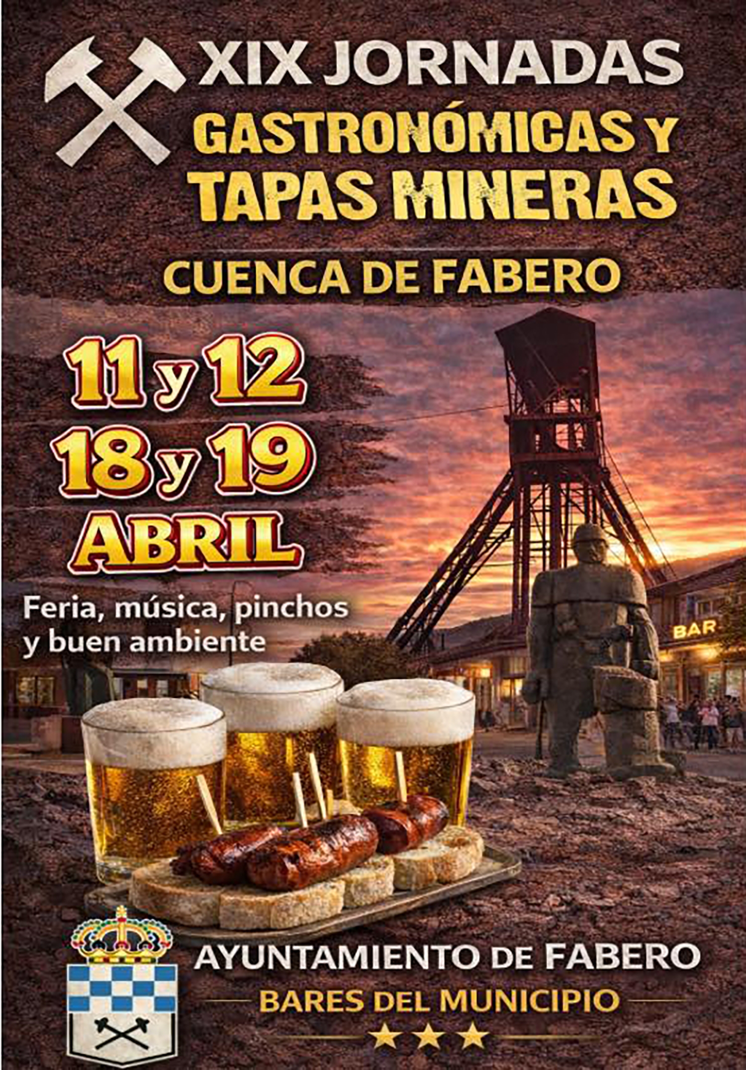 Jornadas gastronómicas y tapas mineras