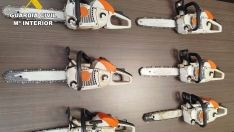 Motosierras robadas en Arlanza Motosierras robadas en Arlanza