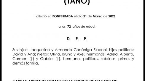 ARMANDO CANÓNIGA SANTÍN ARMANDO CANÓNIGA SANTÍN