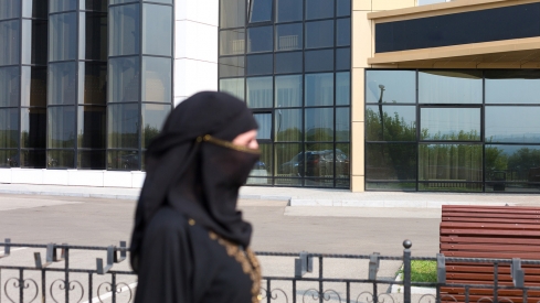 Niqab en una imagen de archivo. istock autor Alexey Emelyanov