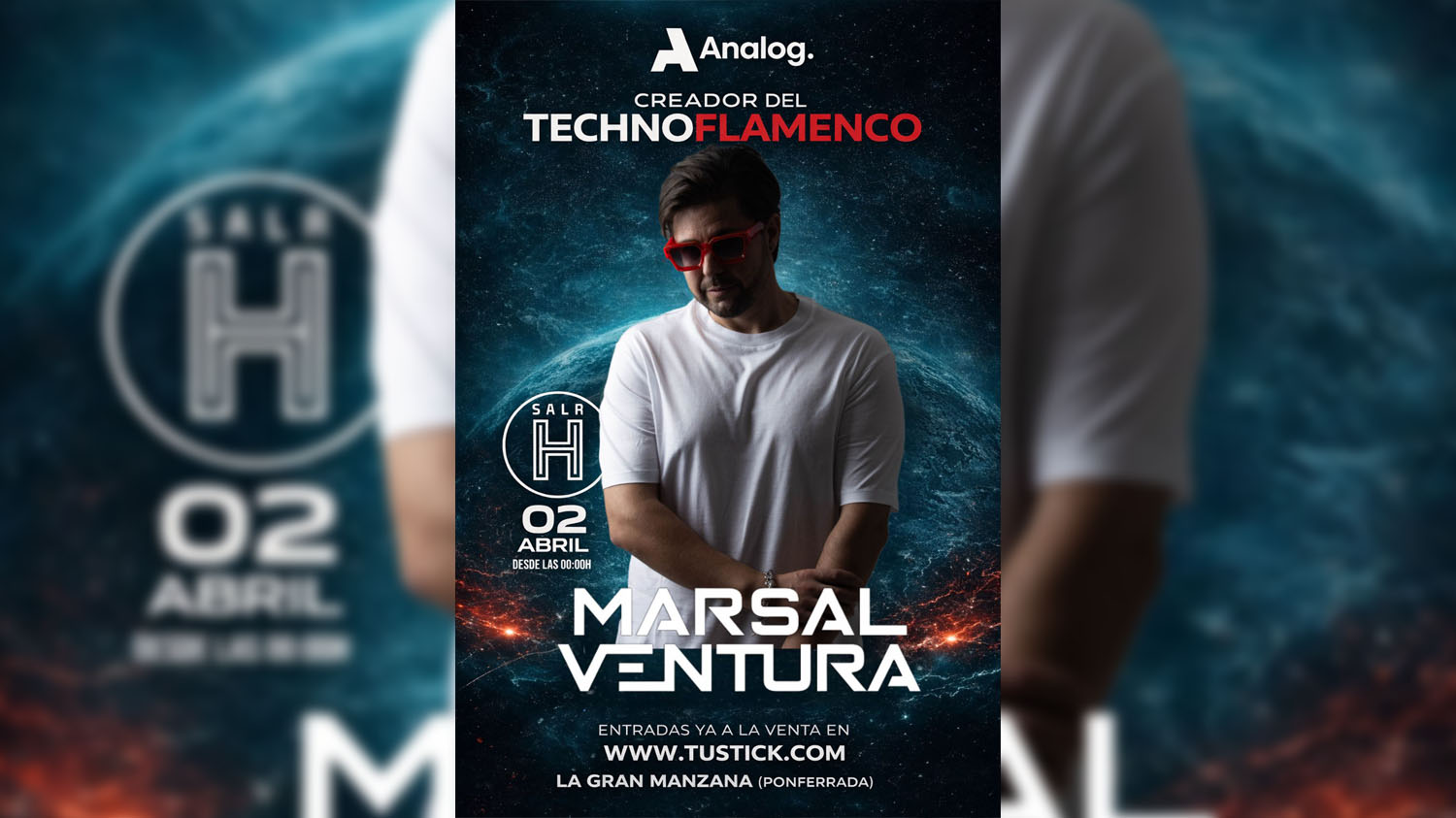 Marsal Ventura en Ponferrada El Creador del Techno Flamenco en la Sala H