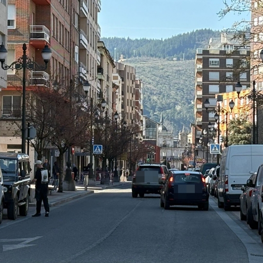 Atropello en la calle ancha de Ponferrada