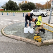 Punto de suministro para garantizar el suministro de agua potable en Ponferrada ICAL