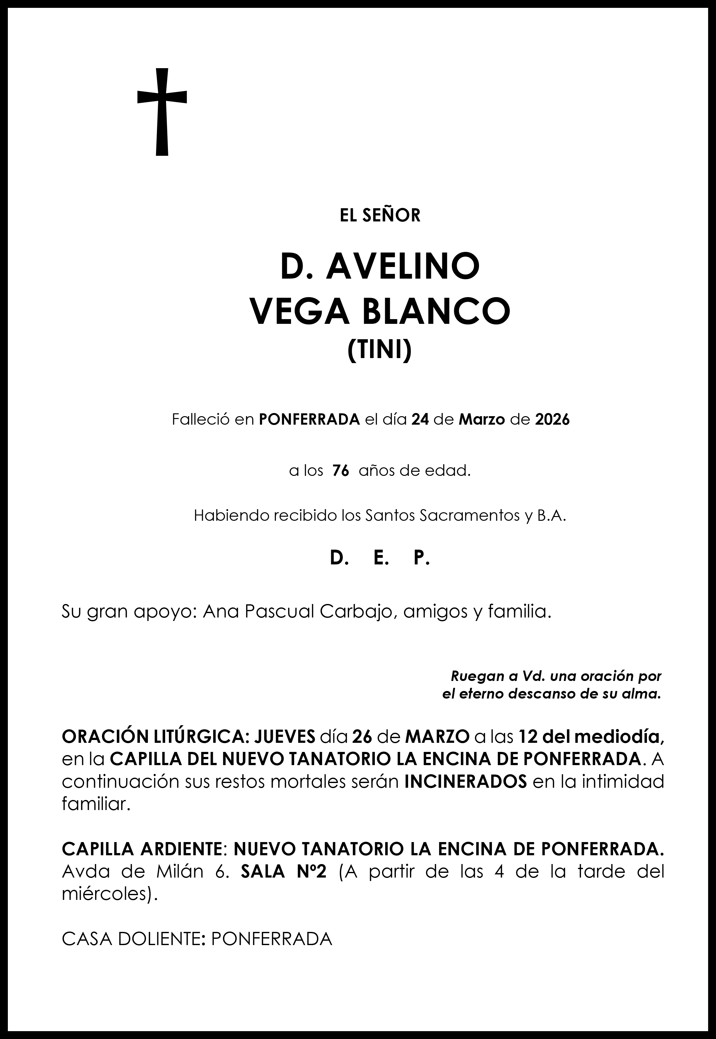 AVELINO VEGA BLANCO (TINI)