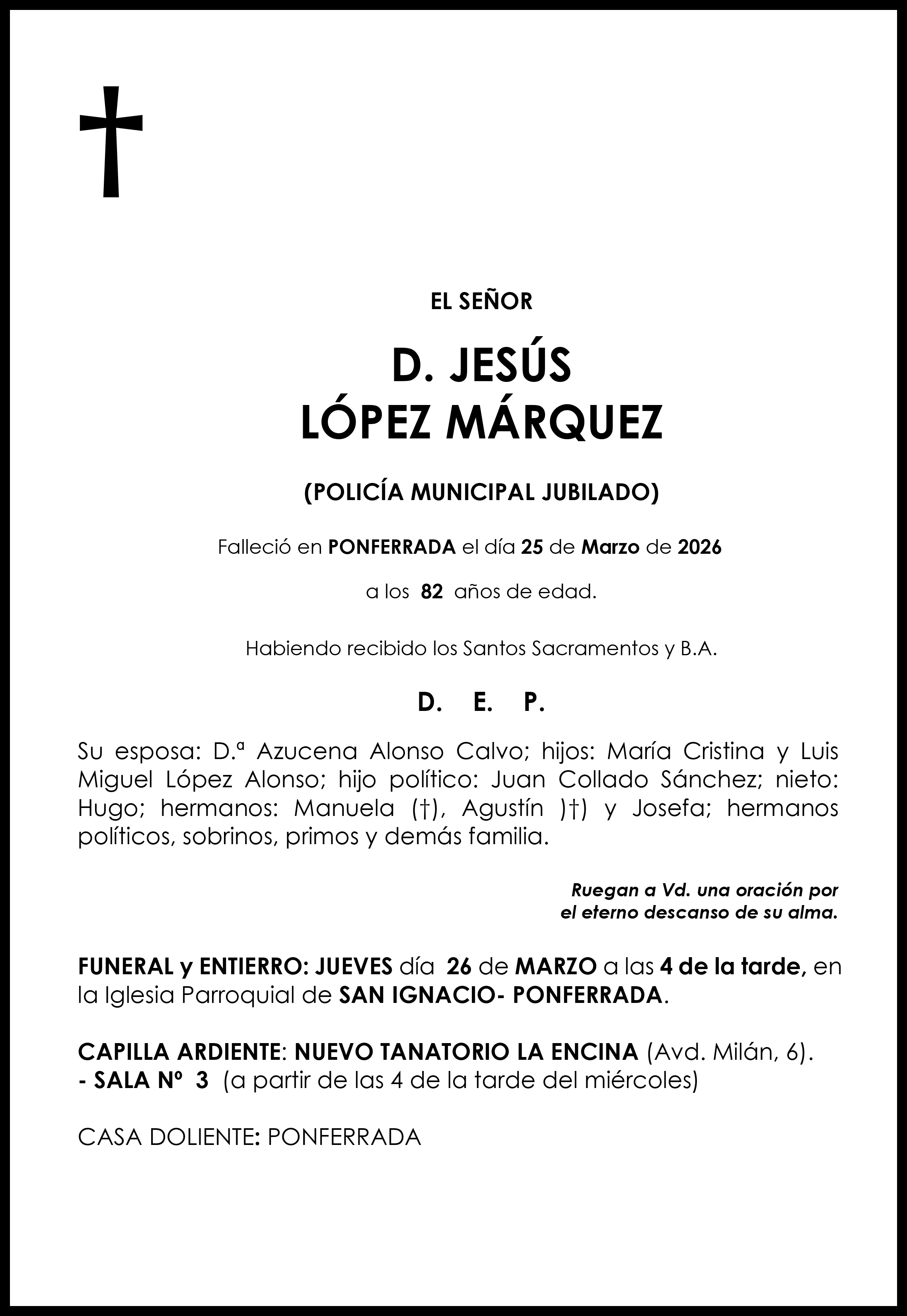 JESÚS LÓPEZ MÁRQUEZ
