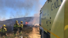 Quema prescrita en el Manzanal. Fuente @naturalezacyl 