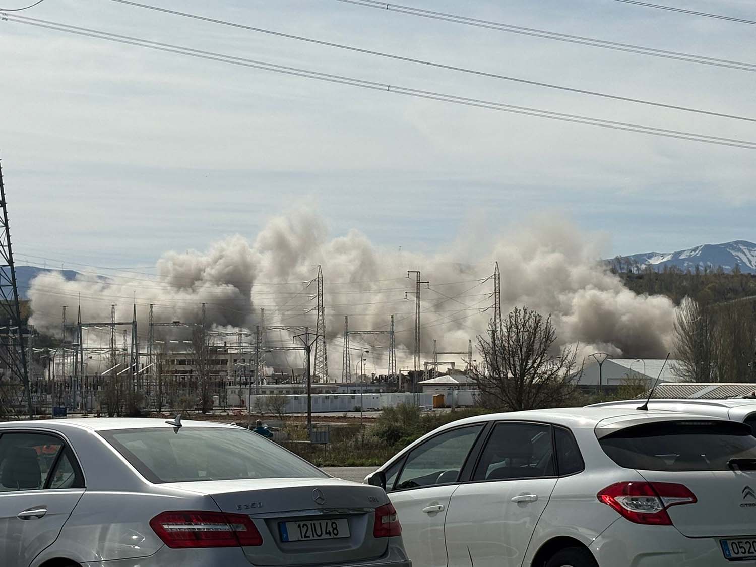 última voladura de Compostilla II