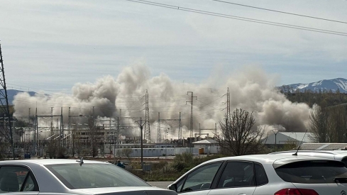 última voladura de Compostilla II