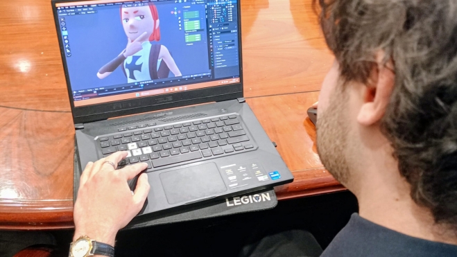 El personaje digital, Encina Meruelo de Valdueza