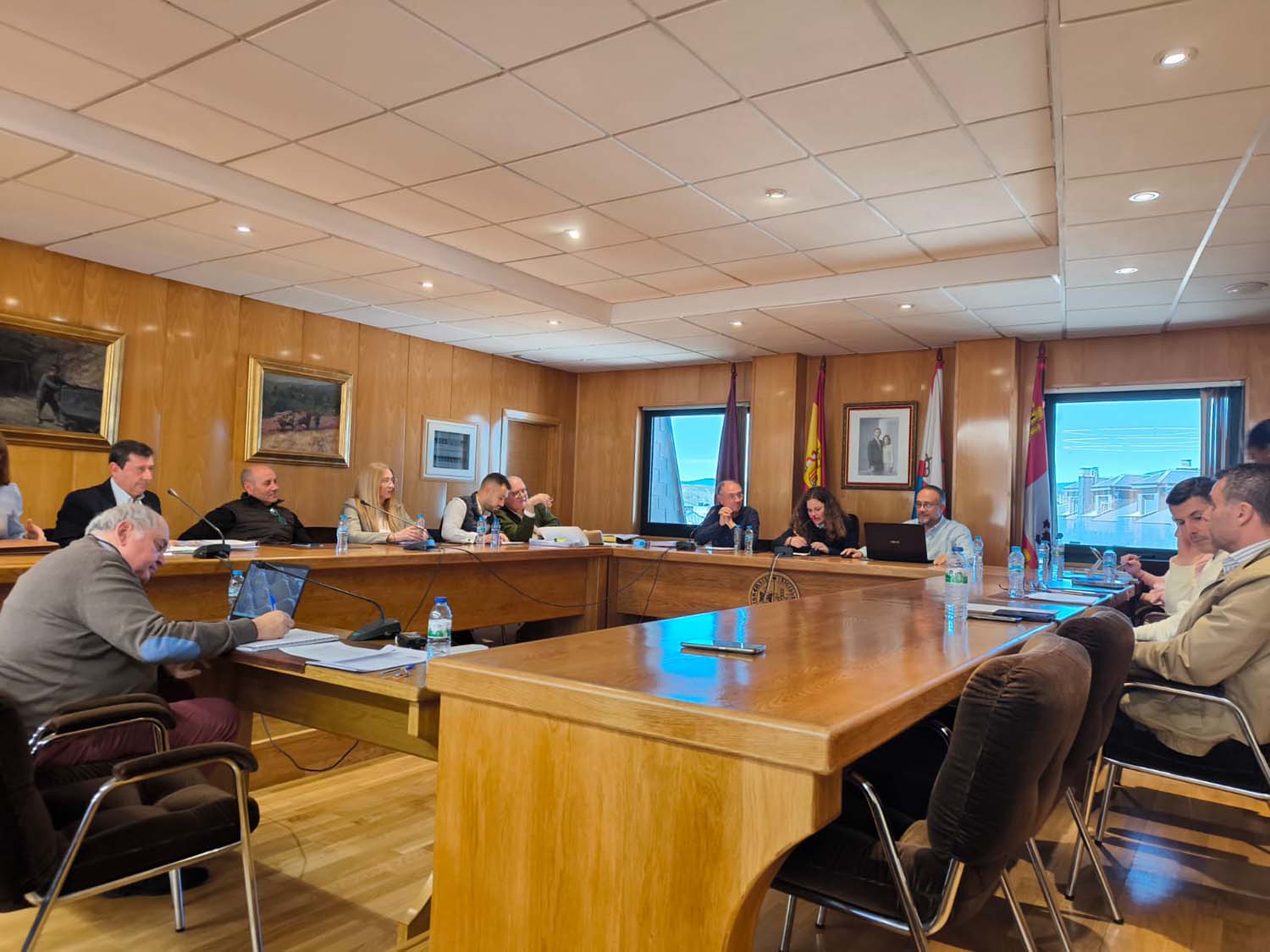 Pleno de la aprobación de presupuestos de este viernes