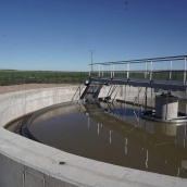 EDAR en una imagen de archivo