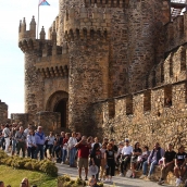 Turistas de Semana Santa en Ponferrada ICAL