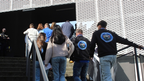 Llegada de aficionados a Ourense (32)