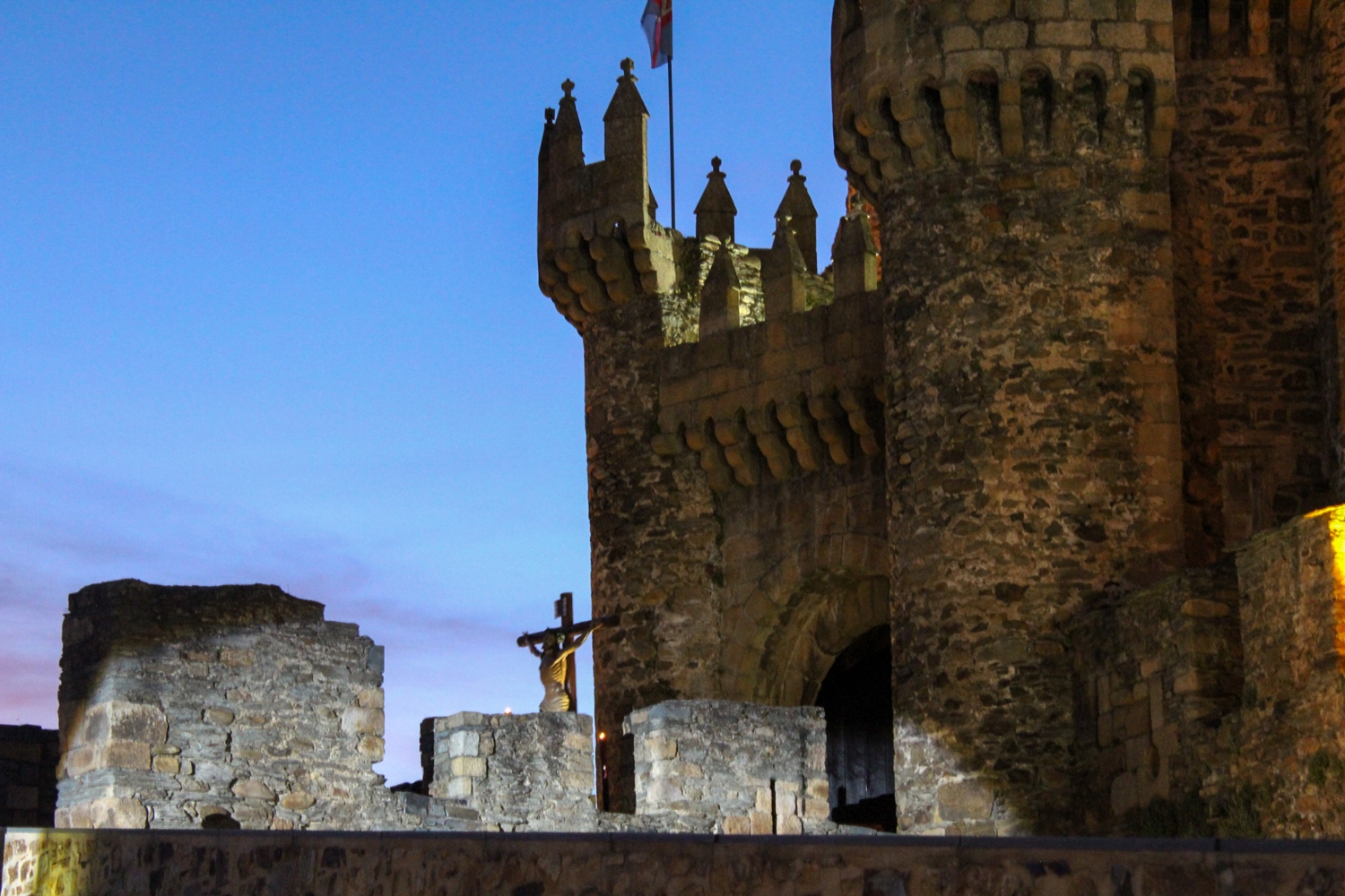 Traslado del Cristo de la Esperanza al Castillo de Ponferrada 