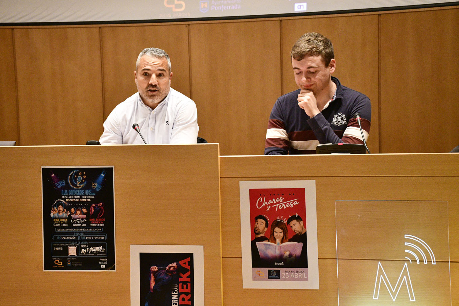 Presentación evento “Noches de Comedia” 