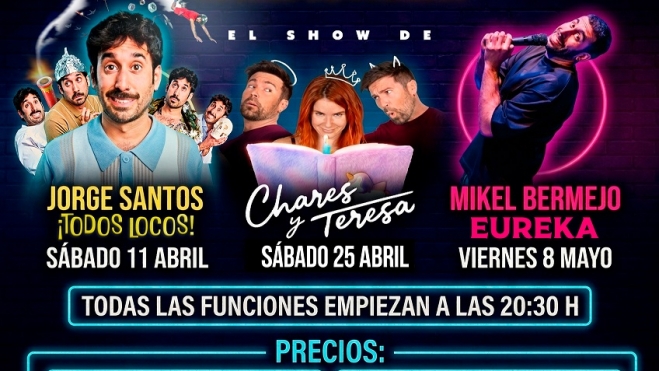 Cartel de "Noches de Comedia"