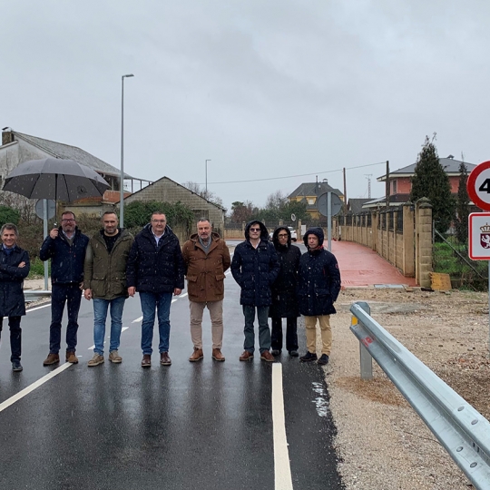 La Diputación destina más de 500.000 euros para mejorar la carretera LE-5208 en Magaz de Arriba