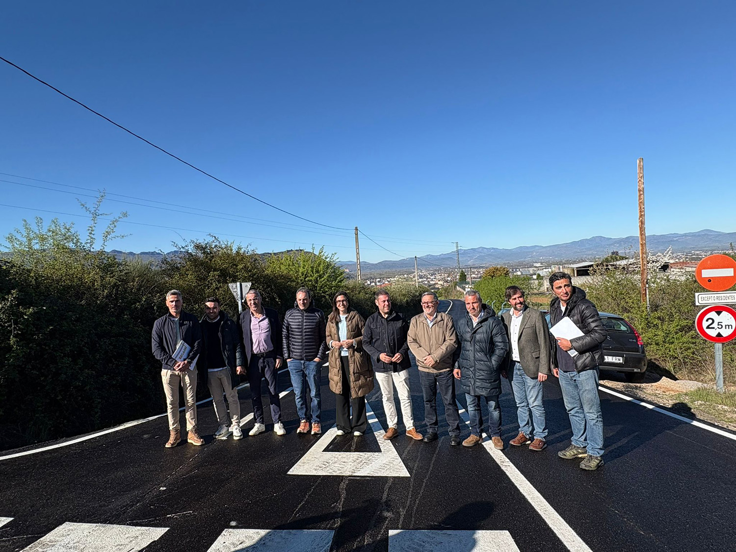 Obras de acceso al Polígono de La Llanada