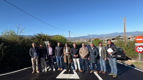 Obras de acceso al Polígono de La Llanada